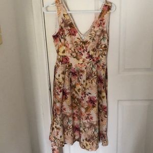 Flower dress for the summer